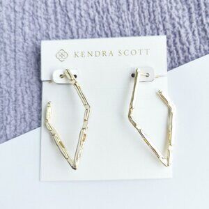 Kendra Scott Rylan Gold Small Hoop Earrings